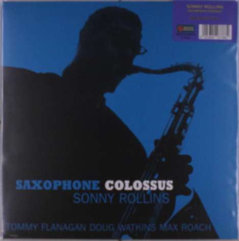 Sonny Rollins (geb. 1930): Saxophone Colossus (180g) (Limited Numbered Edition) (Blue Vinyl), LP