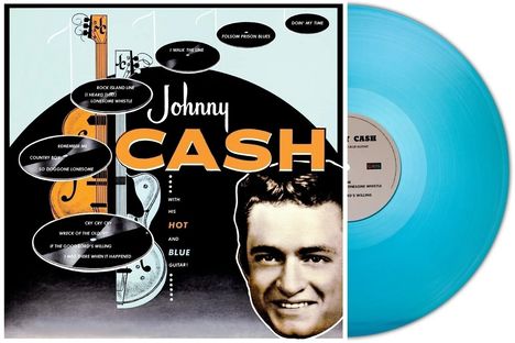 Johnny Cash: With His Hot And Blue Guitar (Turquoise Vinyl), LP