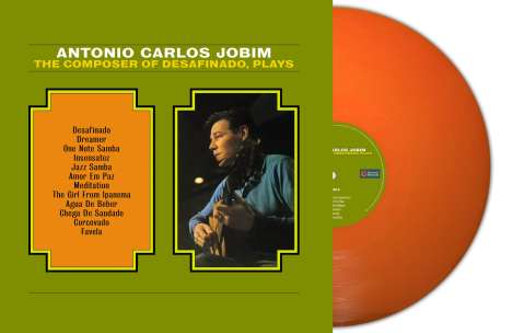 Antonio Carlos (Tom) Jobim (1927-1994): The Composer Of Desafinado, Plays (180g) (Orange Vinyl), LP