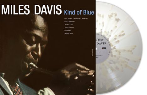 Miles Davis (1926-1991): Kind Of Blue (180g) (Limited Numbered Edition) (Clear/White Splatter Vinyl), LP