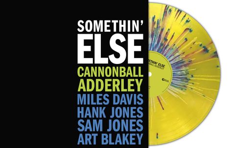 Cannonball Adderley (1928-1975): Somethin' Else (180g) (Yellow Multicolored Splatter Vinyl), LP
