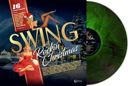 Swing Into A Rocking Christmas (180g) (Green Marble Vinyl), LP
