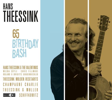 Hans Theessink: 65 Birthday Bash, CD