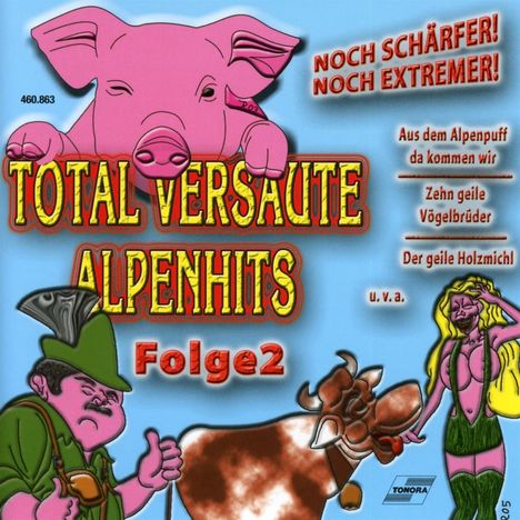 Totel versaute Alpenhits Folge 2, CD