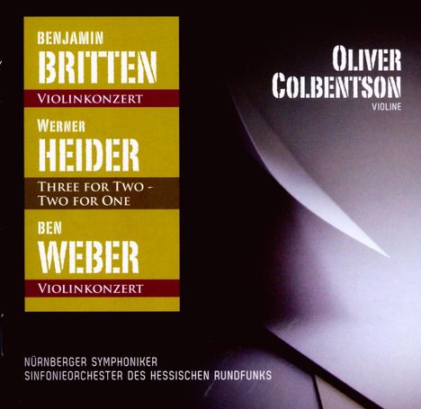 Benjamin Britten (1913-1976): Violinkonzert op.15, CD