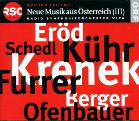 Neue Musik aus Österreich III, 2 CDs