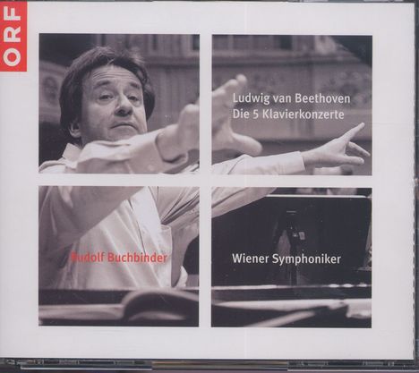 Ludwig van Beethoven (1770-1827): Klavierkonzerte Nr.1-5, 3 CDs