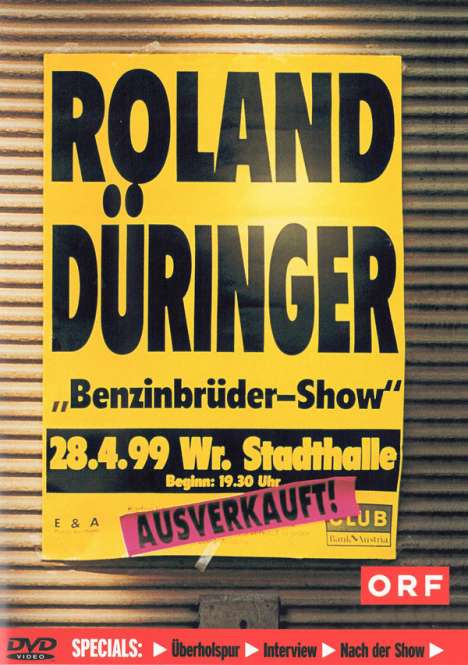 Roland Düringer - Benzinbrüder-Show  [2 DVDs], 2 DVDs