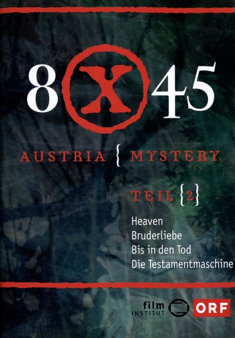 8x45 - Austria Mystery Teil 2, DVD