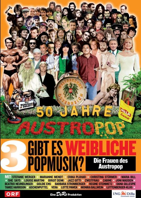 50 Jahre Austropop Folge 03: Weibliche Popmusik - Die Frauen des Austropop, DVD