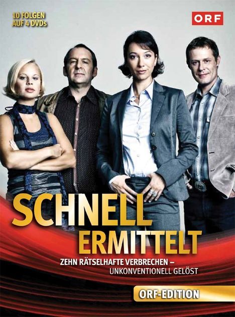 Schnell ermittelt Staffel 1, 4 DVDs