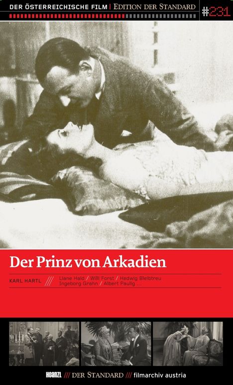Der Prinz von Arkadien, DVD