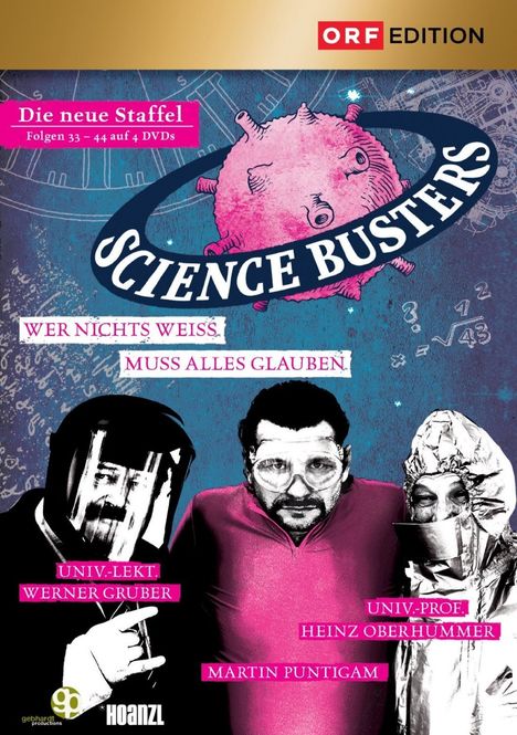 Science Busters (Folgen 33-44), 4 DVDs