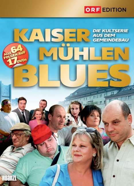 Kaisermühlenblues (Komplette Serie), 17 DVDs