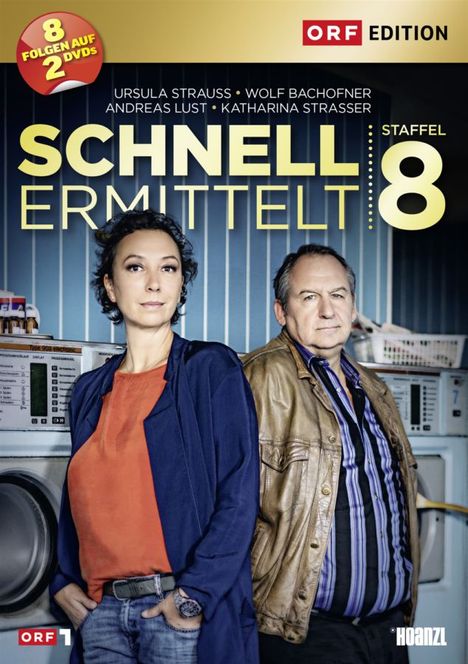 Schnell ermittelt Staffel 8, 3 DVDs