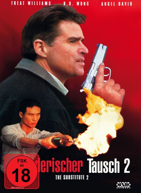 Mörderischer Tausch 2 (The Substitute 2) (Blu-ray & DVD im Mediabook), 1 Blu-ray Disc und 1 DVD