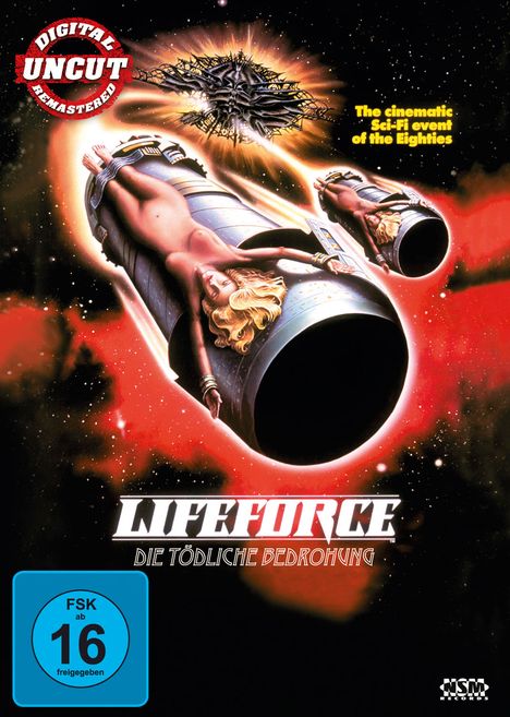 Lifeforce - Die tödliche Bedrohung, DVD