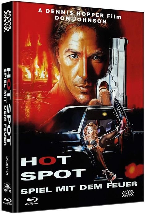 Hot Spot (Blu-ray &amp; DVD im Mediabook), 1 Blu-ray Disc und 1 DVD