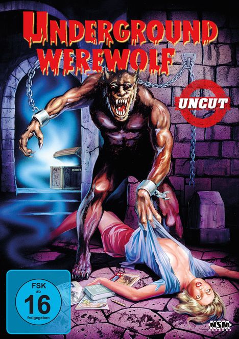 Underground Werewolf, DVD