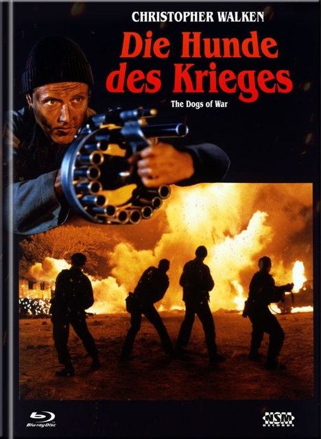 Die Hunde des Krieges (Blu-ray &amp; DVD im Mediabook), 1 Blu-ray Disc und 1 DVD