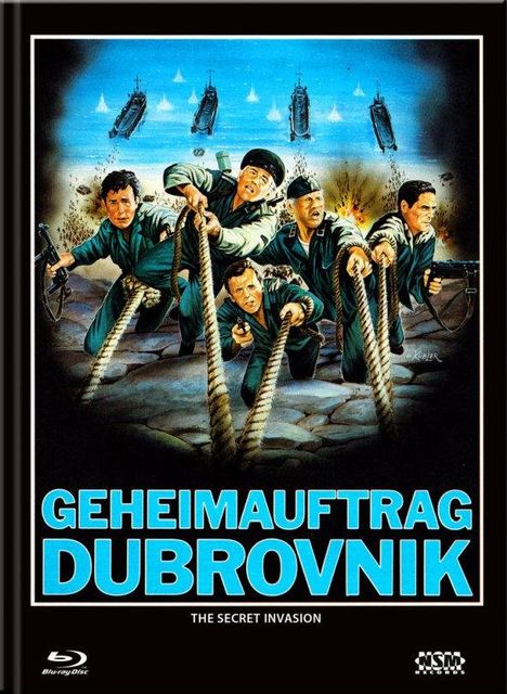 Geheimauftrag Dubrovnik (Blu-ray &amp; DVD im Mediabook), 1 Blu-ray Disc und 1 DVD