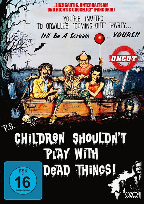 Children Shouldn't Play with Dead Things, DVD