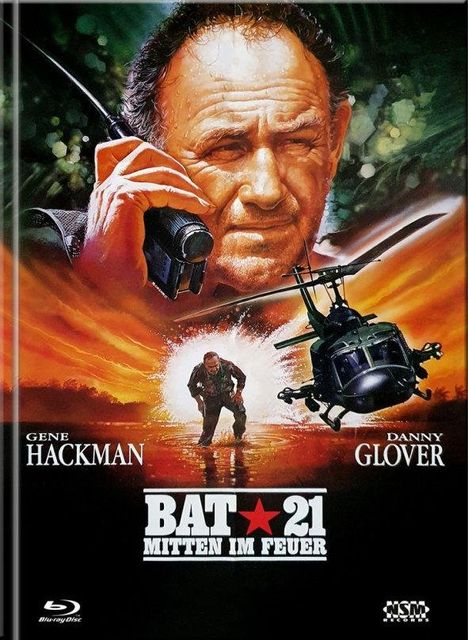 BAT 21 - Mitten im Feuer (Blu-ray &amp; DVD im Mediabook), 1 Blu-ray Disc und 1 DVD