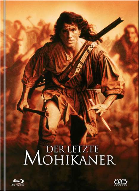 Der letzte Mohikaner (1992) (Blu-ray &amp; DVD im Mediabook), 3 Blu-ray Discs und 1 DVD