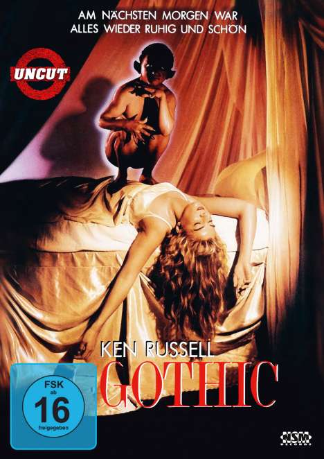 Gothic, DVD