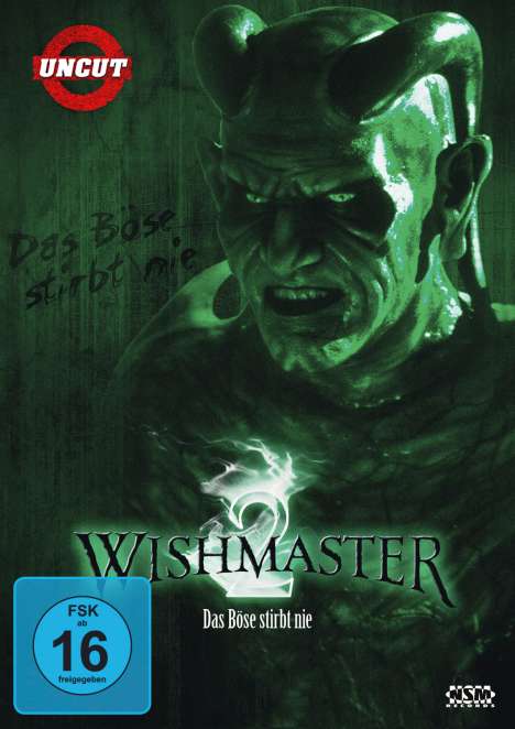 Wishmaster 2 - Das Böse stirbt nie, DVD