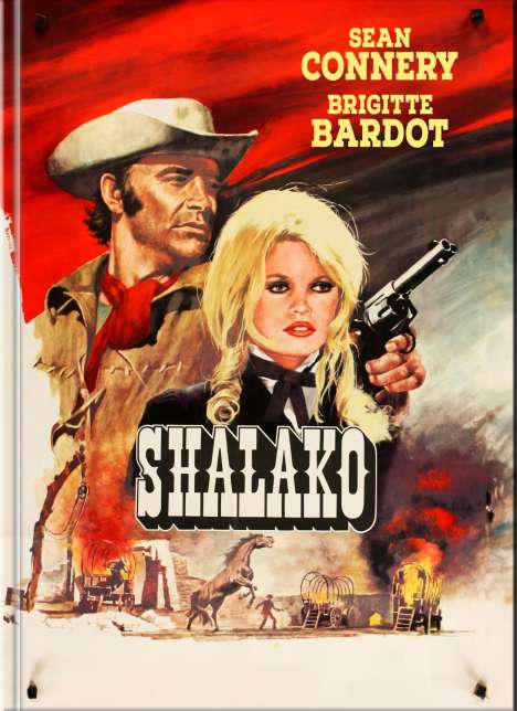Shalako (Blu-ray &amp; DVD im Mediabook), 1 Blu-ray Disc und 1 DVD