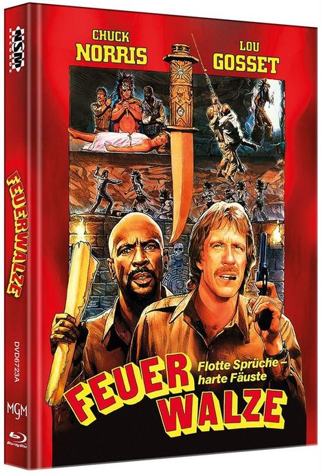 Feuerwalze (Blu-ray & DVD im Mediabook), 1 Blu-ray Disc und 1 DVD