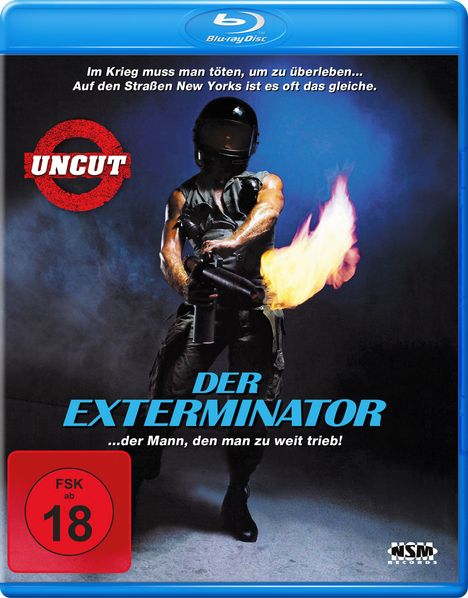 The Exterminator (Blu-ray), Blu-ray Disc