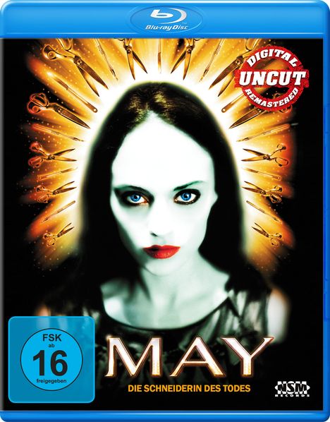 May - Die Schneiderin des Todes (Blu-ray), Blu-ray Disc
