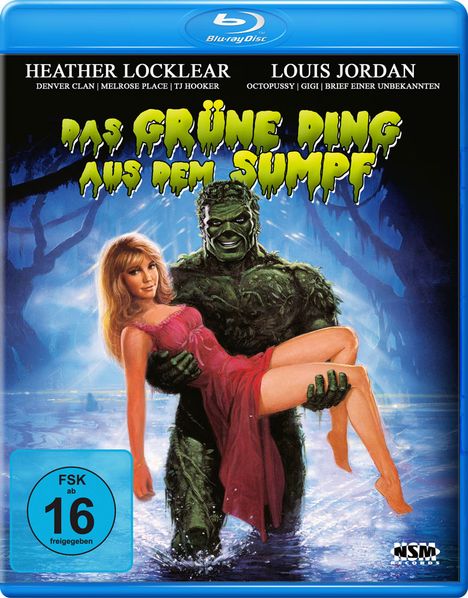 Das grüne Ding aus dem Sumpf (Blu-ray), Blu-ray Disc