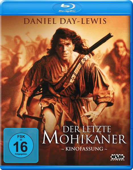 Der letzte Mohikaner (1992) (Kinofassung) (Blu-ray), Blu-ray Disc