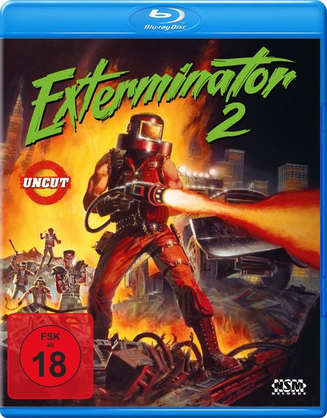 The Exterminator 2 (Blu-ray), Blu-ray Disc