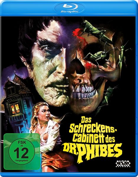 Das Schreckenskabinett des Dr. Phibes (Blu-ray), Blu-ray Disc