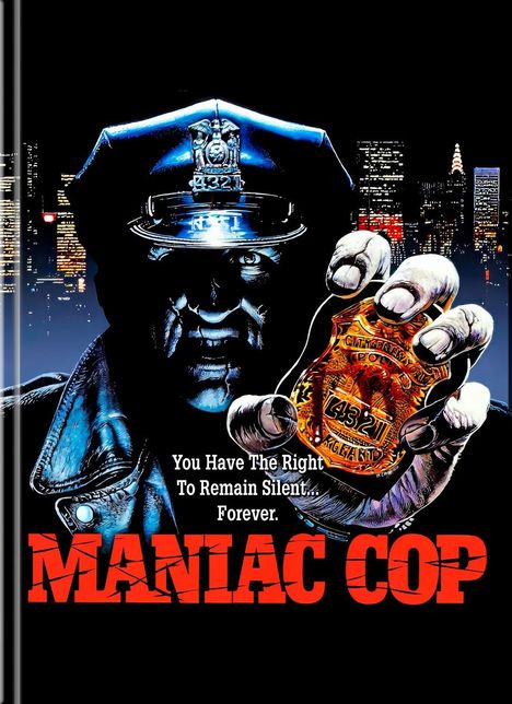 Maniac Cop (Ultra HD Blu-ray & Blu-ray im Mediabook), 1 Ultra HD Blu-ray und 1 Blu-ray Disc