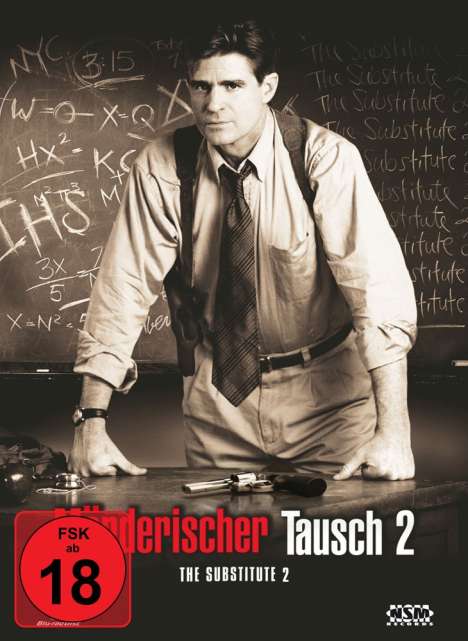 Mörderischer Tausch 2 (The Substitute 2) (Blu-ray &amp; DVD im Mediabook), 1 Blu-ray Disc und 1 DVD
