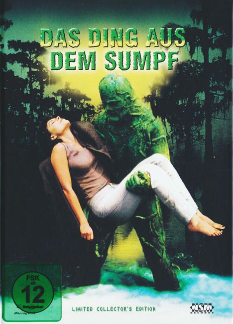 Das Ding aus dem Sumpf  (Blu-ray &amp; DVD im Mediabook), 1 Blu-ray Disc und 1 DVD