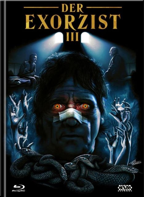 Der Exorzist 3 (Blu-ray &amp; DVD im Mediabook), 2 Blu-ray Discs und 1 DVD