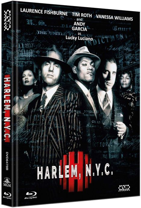Harlem N.Y.C. - Der Preis der Macht (Blu-ray &amp; DVD im Mediabook), 1 Blu-ray Disc und 1 DVD