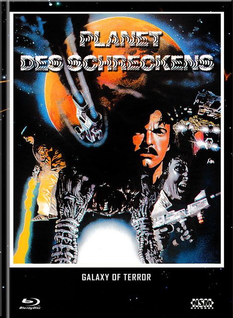 Planet des Schreckens (Blu-ray &amp; DVD im Mediabook), 1 Blu-ray Disc und 1 DVD
