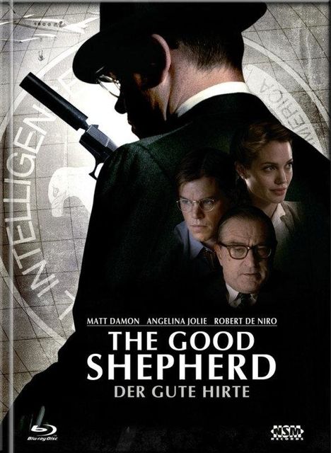 The Good Shepherd - Der gute Hirte (Blu-ray im Mediabook), 1 Blu-ray Disc und 1 DVD