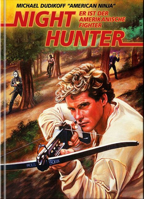 Night Hunter (Blu-ray &amp; DVD im Mediabook), 1 Blu-ray Disc und 1 DVD