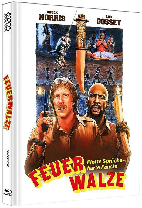 Feuerwalze (Blu-ray & DVD im Mediabook), 1 Blu-ray Disc und 1 DVD