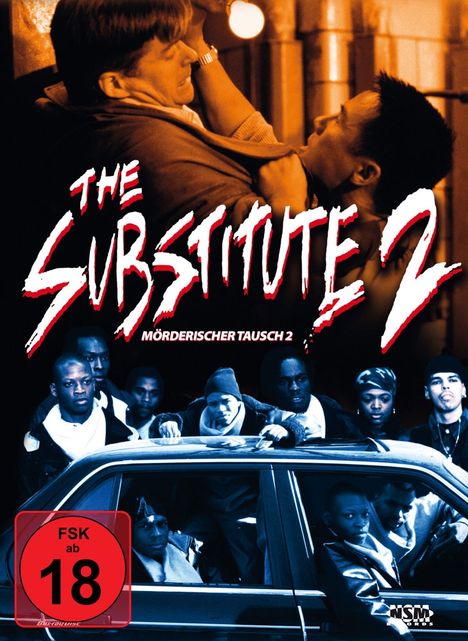 The Substitute 2 (Mörderischer Tausch 2) (Blu-ray & DVD im Mediabook), 1 Blu-ray Disc und 1 DVD