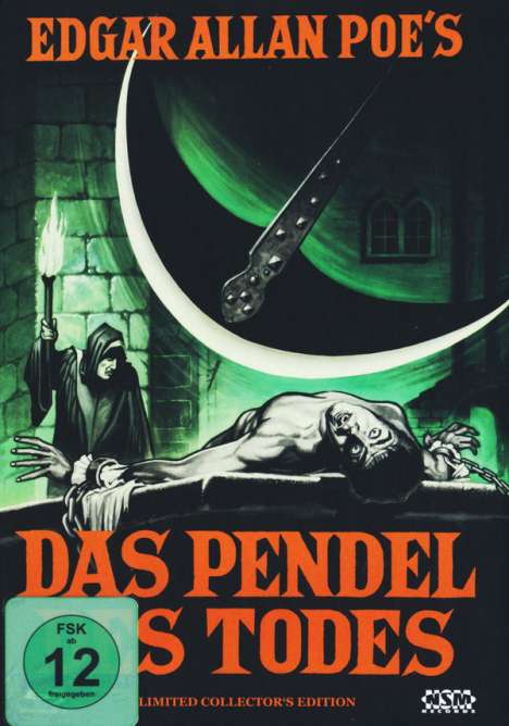 Das Pendel des Todes (Blu-ray &amp; DVD im Mediabook), 1 Blu-ray Disc und 1 DVD