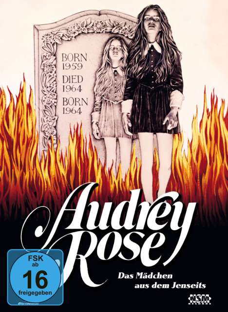 Audrey Rose (Blu-ray &amp; DVD im Mediabook), 1 Blu-ray Disc und 1 DVD